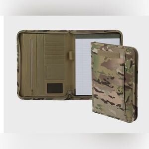 Mercury Tactical Gear Zippered Padfolio. Excellent Condition. Camo